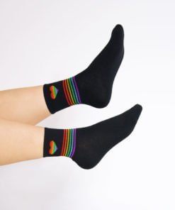 Sweet Heart Socks - Black